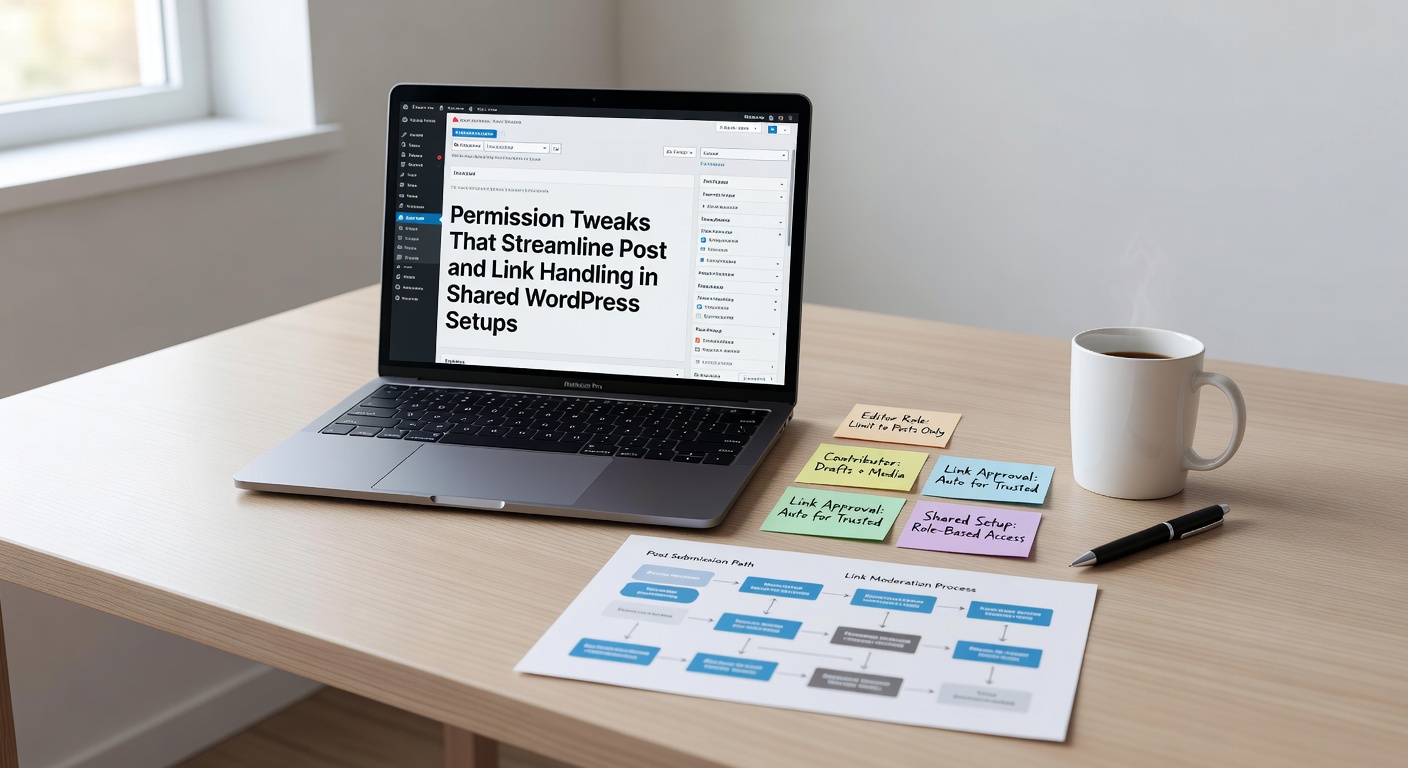 WordPress dashboard showing user role management interface for shared site setups